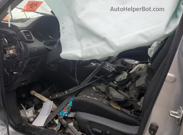KNMAT2MTXLP504501 2020 NISSAN ROGUE Silver Front interior view