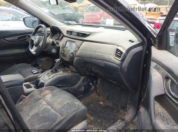 KNMAT2MV7LP537893 2020 NISSAN ROGUE Black Front interior view