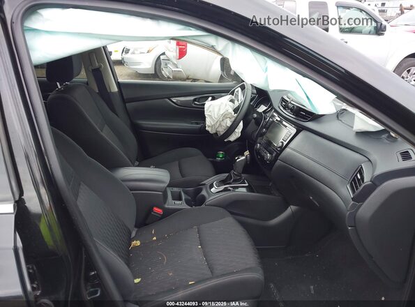 KNMAT2MV9LP539547 2020 NISSAN ROGUE Black წინა სალონის ხედი