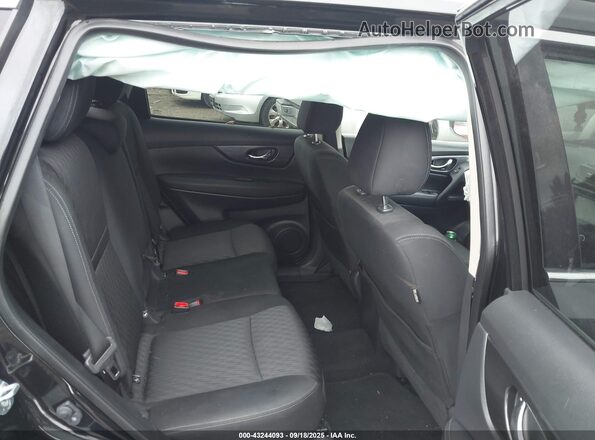 KNMAT2MV9LP539547 2020 NISSAN ROGUE Black VIN კოდის სტიკერის ხედი