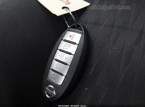 KNMAT2MV9LP539547 2020 NISSAN ROGUE Black წინა პანელის ხედი