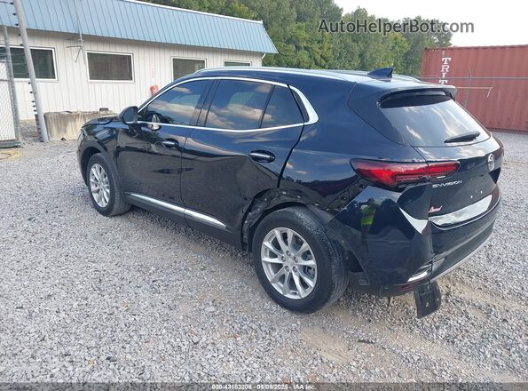 LRBAZLR41MD109453 2021 BUICK ENVISION Black უკანა მარცხენა