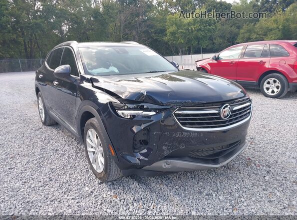 LRBAZLR41MD109453 2021 BUICK ENVISION Black წინა ხედი