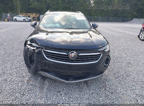 LRBAZLR41MD109453 2021 BUICK ENVISION Black ხელსაწყოთა პანელის ხედი