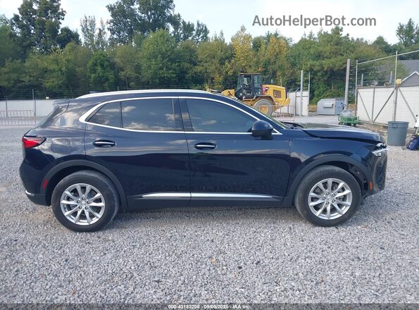 LRBAZLR41MD109453 2021 BUICK ENVISION Black უკანა სალონის ხედი