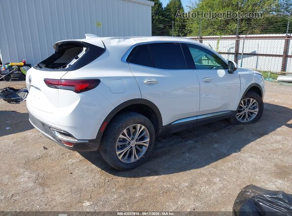 LRBAZLR41ND136721 2022 BUICK ENVISION White Задня права чверть
