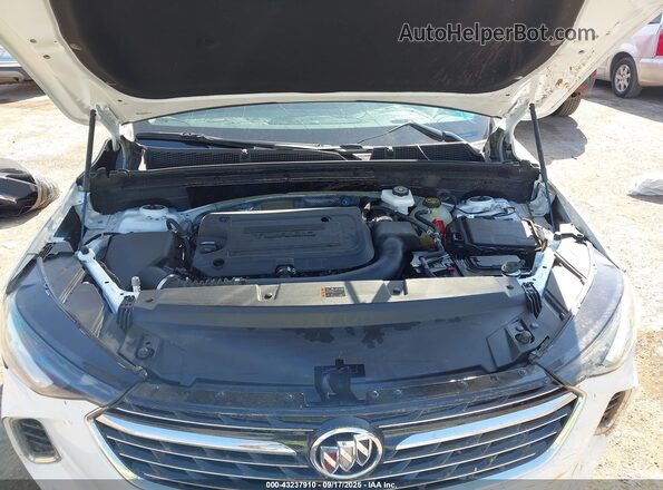 LRBAZLR41ND136721 2022 BUICK ENVISION White Вид ззаду