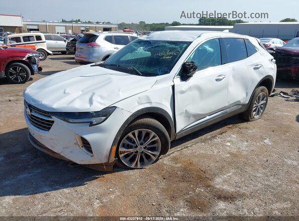 LRBAZLR41ND136721 2022 BUICK ENVISION White Передня ліва чверть