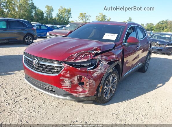 LRBAZLR41PD061599 2023 BUICK ENVISION Red Front left