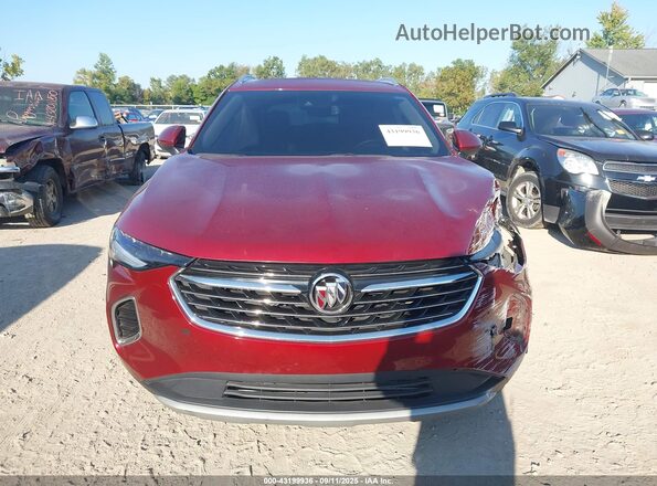 LRBAZLR41PD061599 2023 BUICK ENVISION Red Instrument cluster view