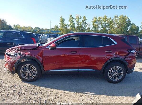 LRBAZLR41PD061599 2023 BUICK ENVISION Red 360 interior view