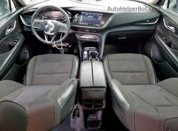 LRBAZLR45MD191431 2021 BUICK ENVISION White Dashboard view