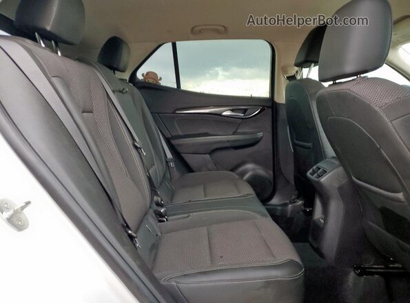 LRBAZLR45MD191431 2021 BUICK ENVISION White Rear interior view