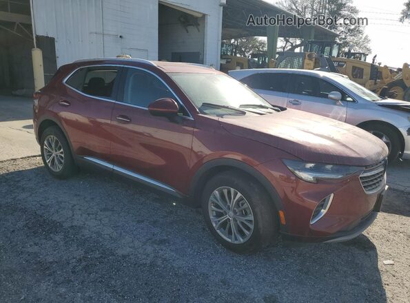 LRBAZLR45PD072346 2023 BUICK ENVISION Red Front right