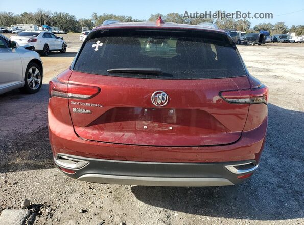 LRBAZLR45PD072346 2023 BUICK ENVISION Red Rear view