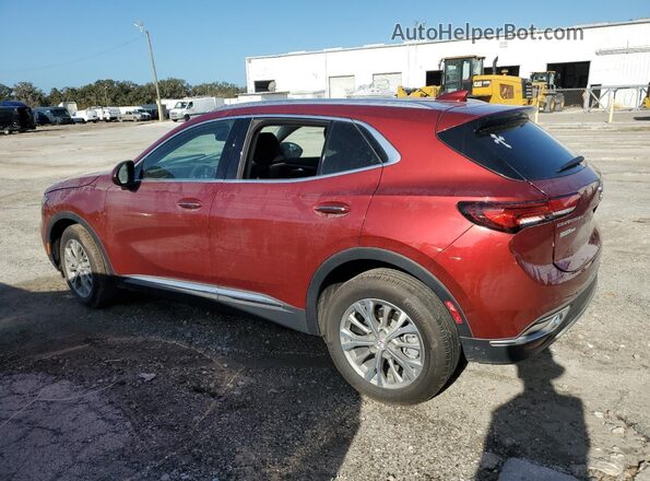LRBAZLR45PD072346 2023 BUICK ENVISION Red Rear left