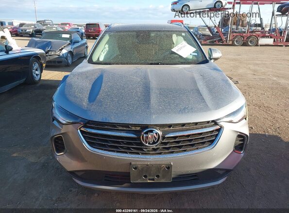 LRBAZLR45PD077305 2023 BUICK ENVISION Серебряный Вид задней части салона