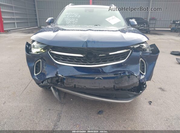 LRBAZLR4XND050078 2022 BUICK ENVISION Blue Вид задньої частини салону