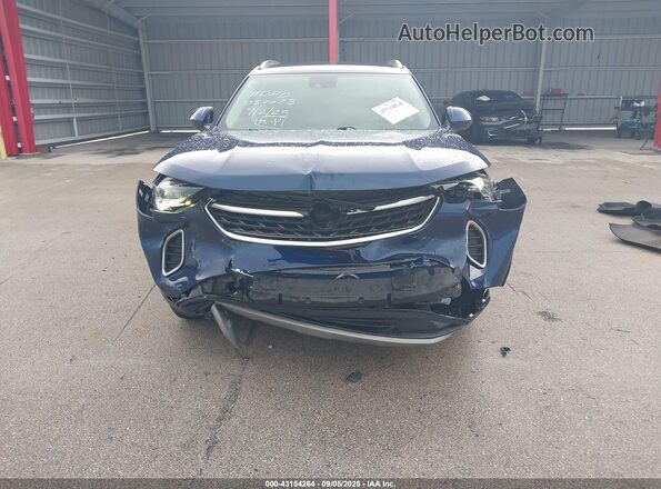 LRBAZLR4XND050078 2022 BUICK ENVISION Blue Вид спереду