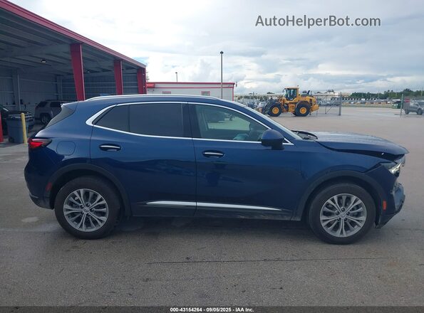 LRBAZLR4XND050078 2022 BUICK ENVISION Blue Панорамний вид салону 360°