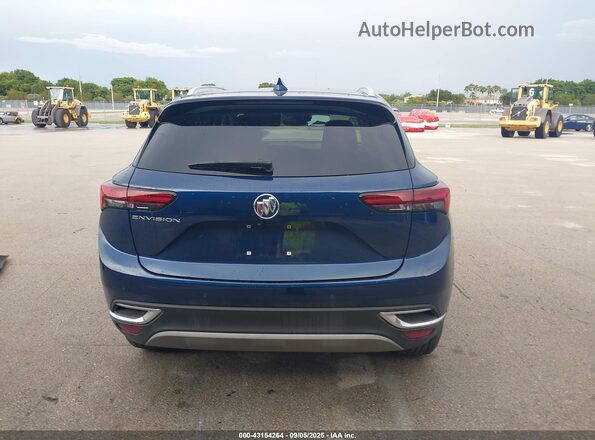 LRBAZLR4XND050078 2022 BUICK ENVISION Blue 