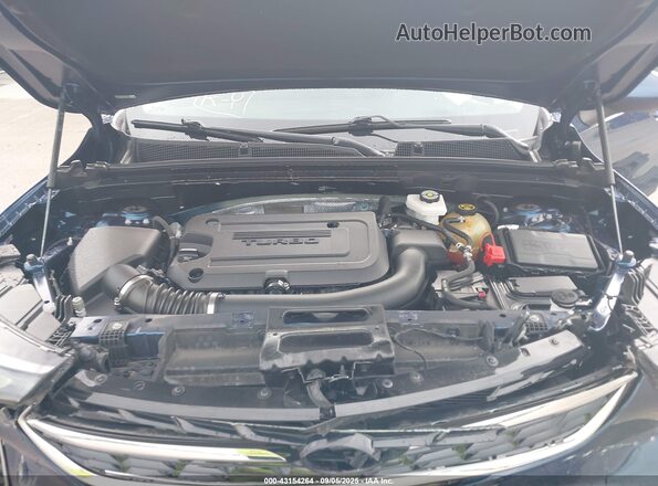 LRBAZLR4XND050078 2022 BUICK ENVISION Blue Вид ззаду