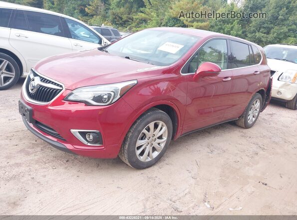 LRBFX1SA2LD125756 2020 BUICK ENVISION Maroon Przód lewy