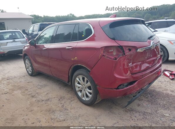 LRBFX1SA2LD125756 2020 BUICK ENVISION Maroon Tył lewy