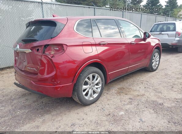LRBFX1SA2LD125756 2020 BUICK ENVISION Maroon Tył prawy