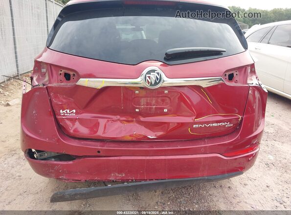 LRBFX1SA2LD125756 2020 BUICK ENVISION Maroon Widok z przodu