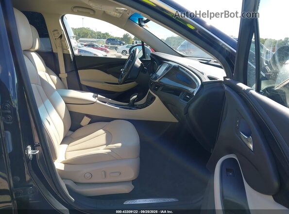 LRBFX2SA0LD175965 2020 BUICK ENVISION Black Front interior view