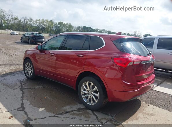 LRBFX2SA2LD044973 2020 BUICK ENVISION Red Հետևի ձախ