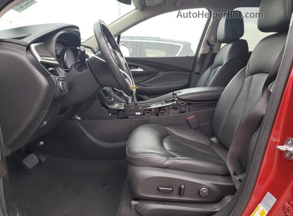 LRBFX2SA9LD088212 2020 BUICK ENVISION Red Front interior view