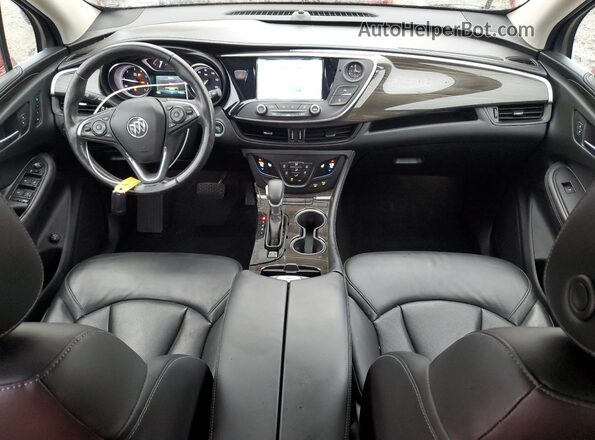 LRBFX2SA9LD088212 2020 BUICK ENVISION Red Dashboard view