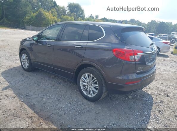 LRBFXBSAXJD053109 2018 BUICK ENVISION Коричневый Задняя левая четверть