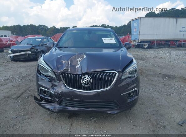 LRBFXBSAXJD053109 2018 BUICK ENVISION Коричневый Вид щитка приборов