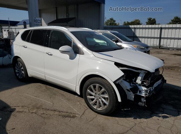 LRBFXCSA0KD042823 2019 BUICK ENVISION White Передня права чверть