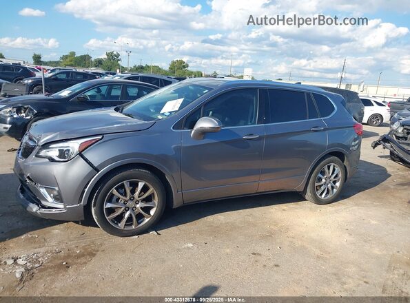 LRBFXCSA6LD232515 2020 BUICK ENVISION Gray Rear interior view