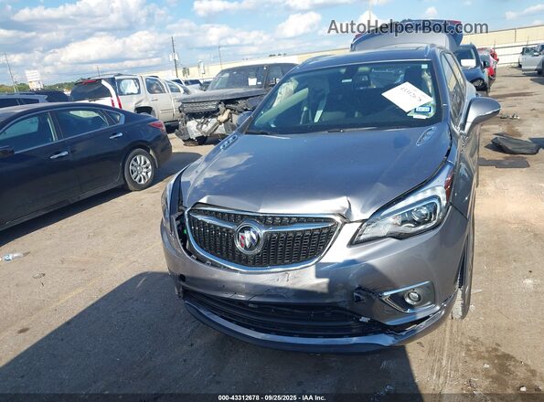 LRBFXCSA6LD232515 2020 BUICK ENVISION Gray Dashboard view