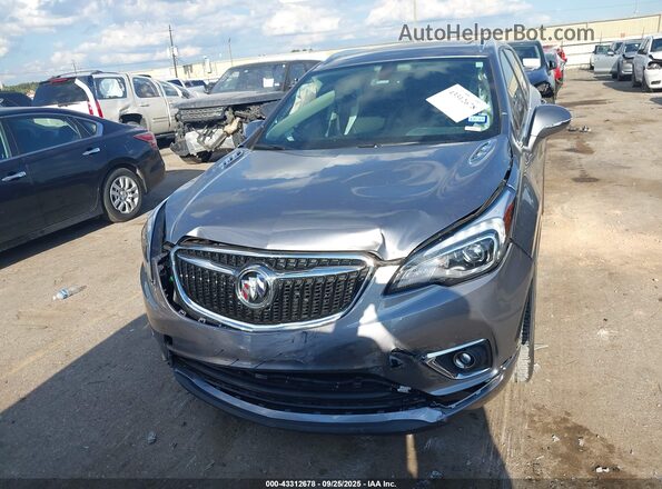 LRBFXCSA6LD232515 2020 BUICK ENVISION Gray Front view