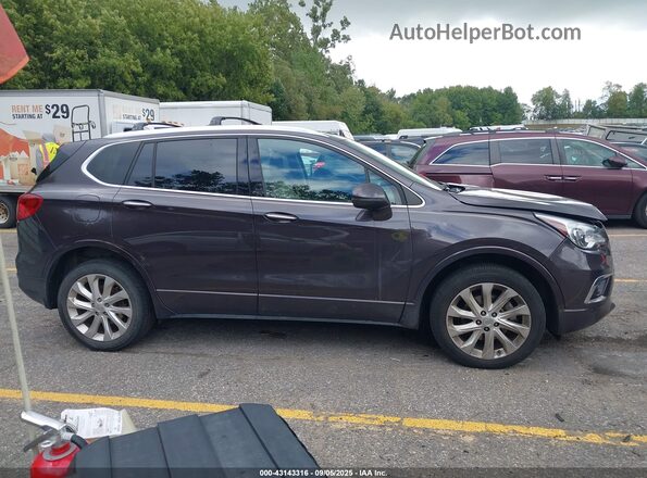 LRBFXESX7GD165381 2016 BUICK ENVISION Gray Vista interior trasera