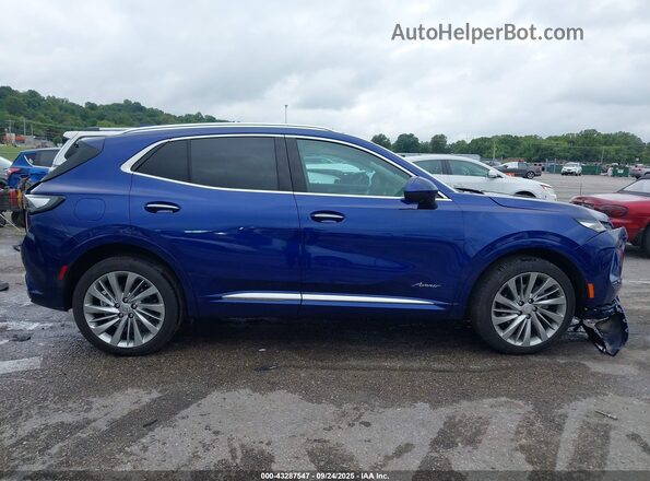 LRBFZME45SD009080 2025 BUICK ENVISION Blue Սալոնի հետևի տեսք
