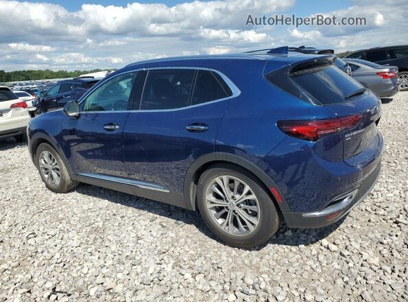 LRBFZMR40ND082288 2022 BUICK ENVISION Blue Trasero izquierdo