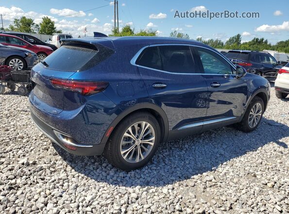 LRBFZMR40ND082288 2022 BUICK ENVISION Blue Trasero derecho