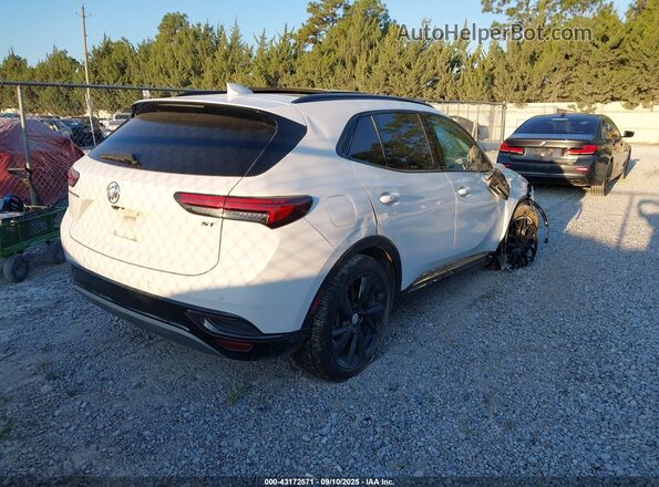 LRBFZNR48MD190985 2021 BUICK ENVISION Белый Задняя правая четверть