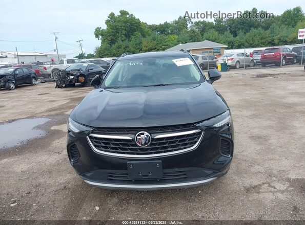 LRBFZNR49MD168073 2021 BUICK ENVISION Черный Вид задней части салона