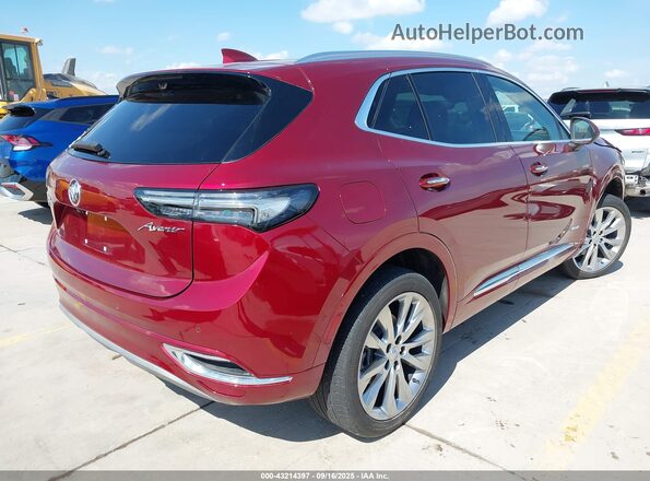 LRBFZRR48PD047787 2023 BUICK ENVISION Maroon Հետևի աջ