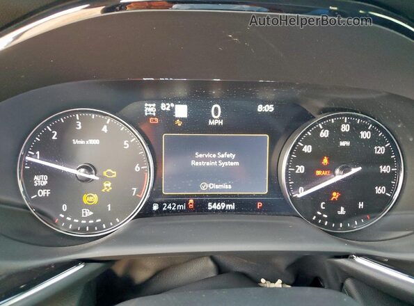 LRBFZSR43PD184272 2023 BUICK ENVISION Черный Вид щитка приборов