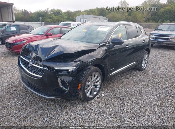 LRBFZSR47PD172190 2023 BUICK ENVISION Черный Передняя левая четверть