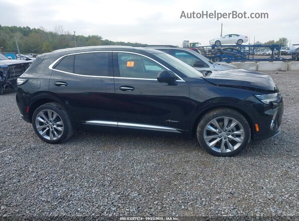 LRBFZSR47PD172190 2023 BUICK ENVISION Черный Вид задней части салона